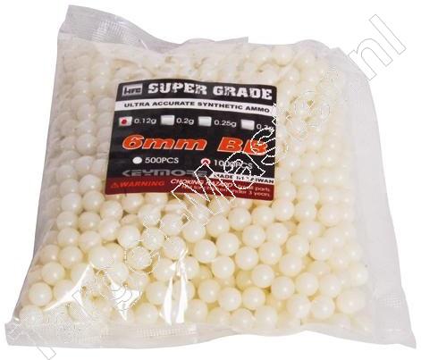 HFC TRACER 6mm Airsoft BB 0.12 gram package of 1000